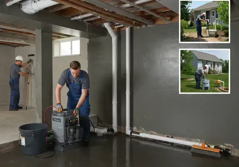 Basement Waterproofing and Flood Prevention process in Brighton, CO